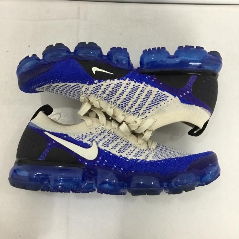 ナイキ NIKE スニーカー スニーカー 942842-204 AIR VAPORMAX FLYKNIT 2 26.5cm 26.5cm ロゴ、文字 青 / ブルー / X 黒 / ブラック / X 白 / ホワイト /  メンズ USED 古着 中古 10148404
