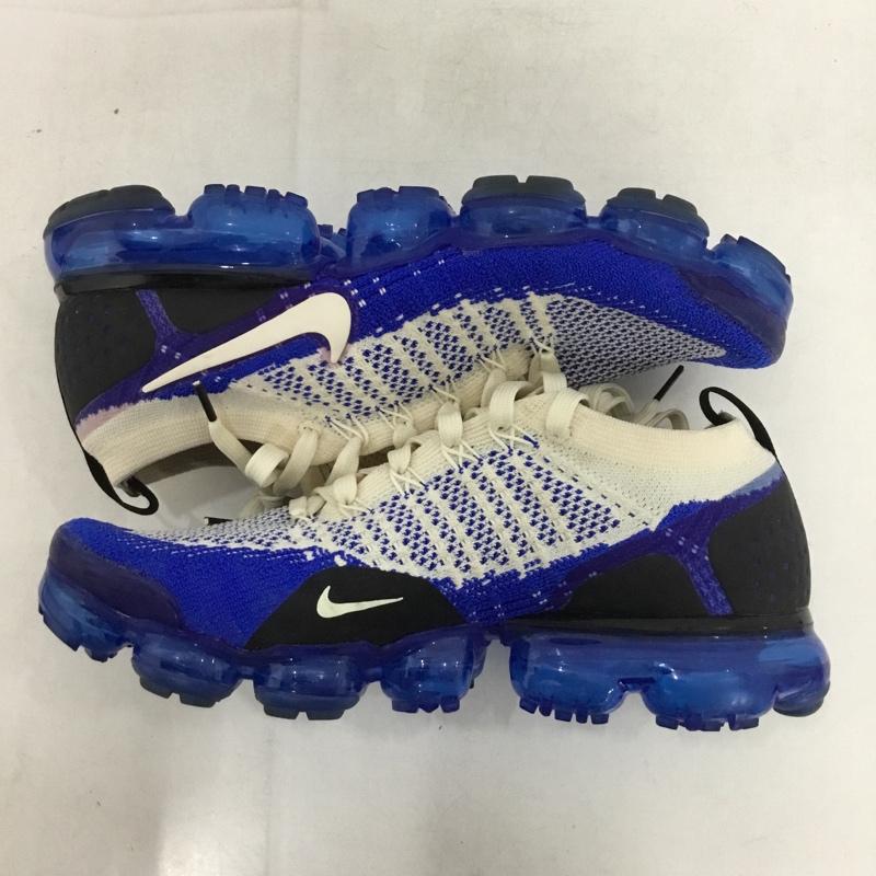 ナイキ NIKE スニーカー スニーカー 942842-204 AIR VAPORMAX FLYKNIT 2 26.5cm 26.5cm ロゴ、文字 青 / ブルー / X 黒 / ブラック / X 白 / ホワイト /  メンズ USED 古着 中古 10148404