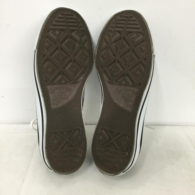 コンバース CONVERSE スニーカー スニーカー M9166 キャンバス オールスター OX 23.5cm 23.5cm ロゴ、文字 黒 / ブラック / X 白 / ホワイト /  レディース USED 古着 中古 10148411