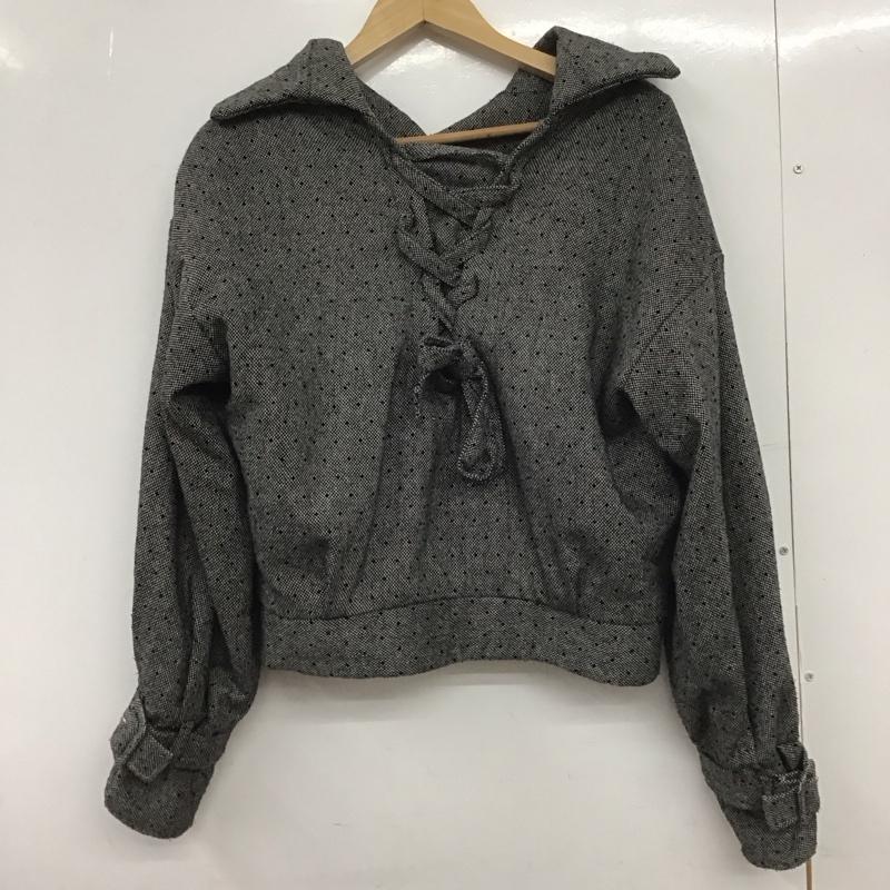 レディアゼル REDYAZEL ジャケット、上着 ジャンパー、ブルゾン 02-1826600053 S  灰 / グレー /  レディース USED 古着 中古 10148416