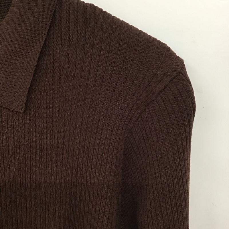 ローリーズファーム LOWRYS FARM カーディガン 長袖 FREE 無地 茶 / ブラウン /  レディース USED 古着 中古 10148417