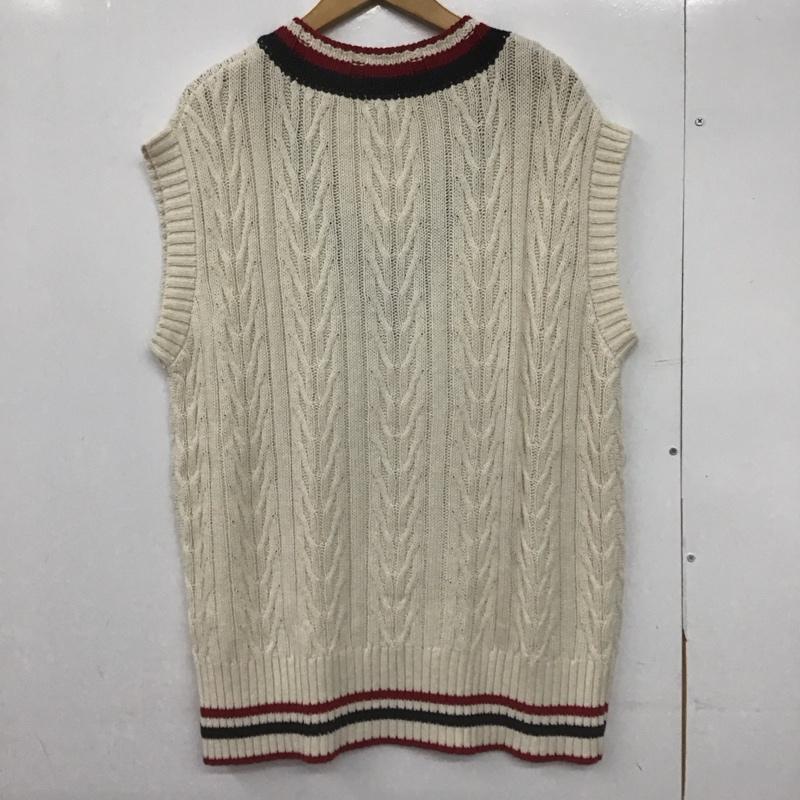 ジーナシス JEANASIS ベスト ベスト JS063782CF FREE 無地 白 / ホワイト /  レディース USED 古着 中古 10148432