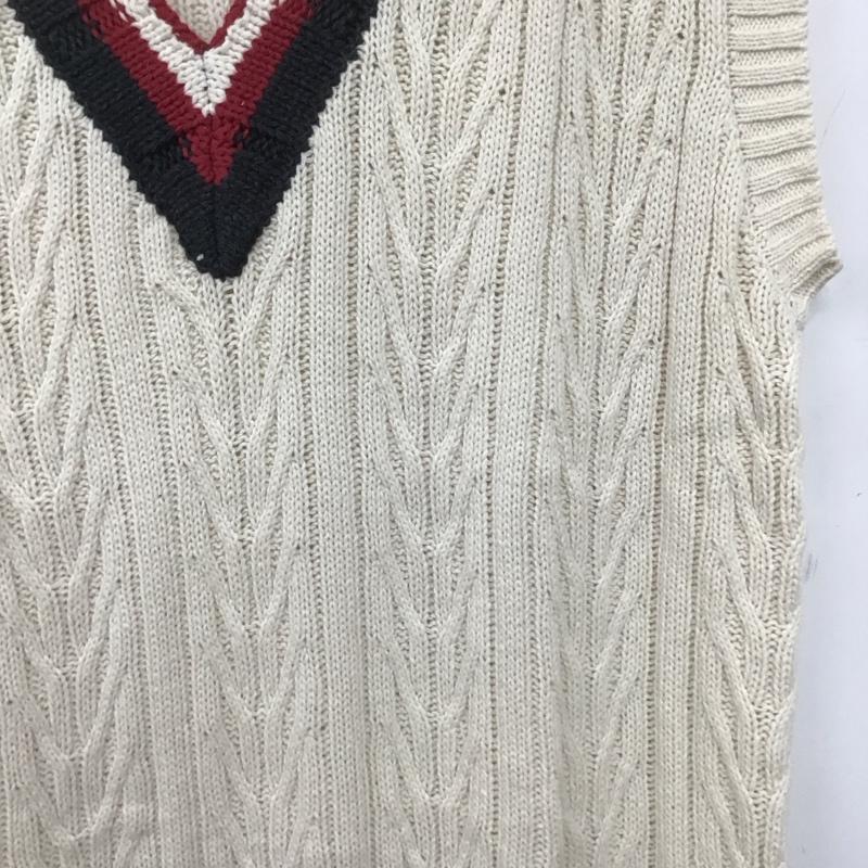 ジーナシス JEANASIS ベスト ベスト JS063782CF FREE 無地 白 / ホワイト /  レディース USED 古着 中古 10148432