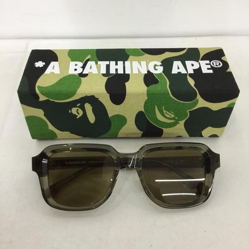 アベイシングエイプ A BATHING APE めがね・サングラス サングラス BS13006 ケース付き ワンポイント マルチカラー / マルチカラー /  メンズ USED 古着 中古 10148447