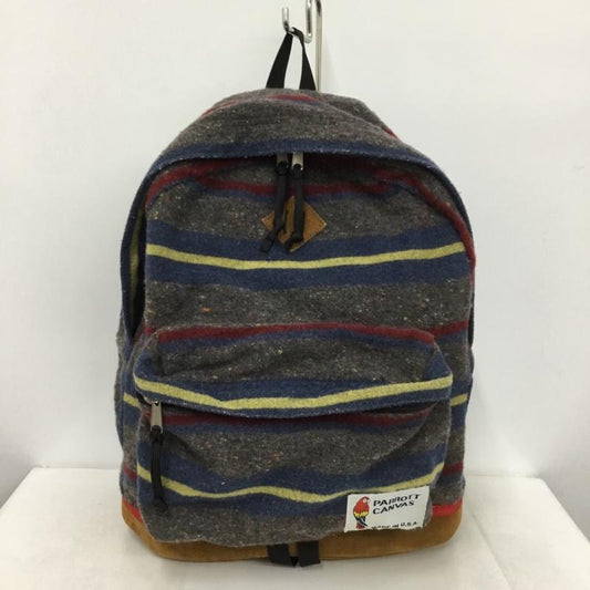パロットキャンバス PARROTT CANVAS リュックサック、デイパック リュックサック、デイバッグ 総柄 マルチカラー / マルチカラー /  メンズ USED 古着 中古 10148463