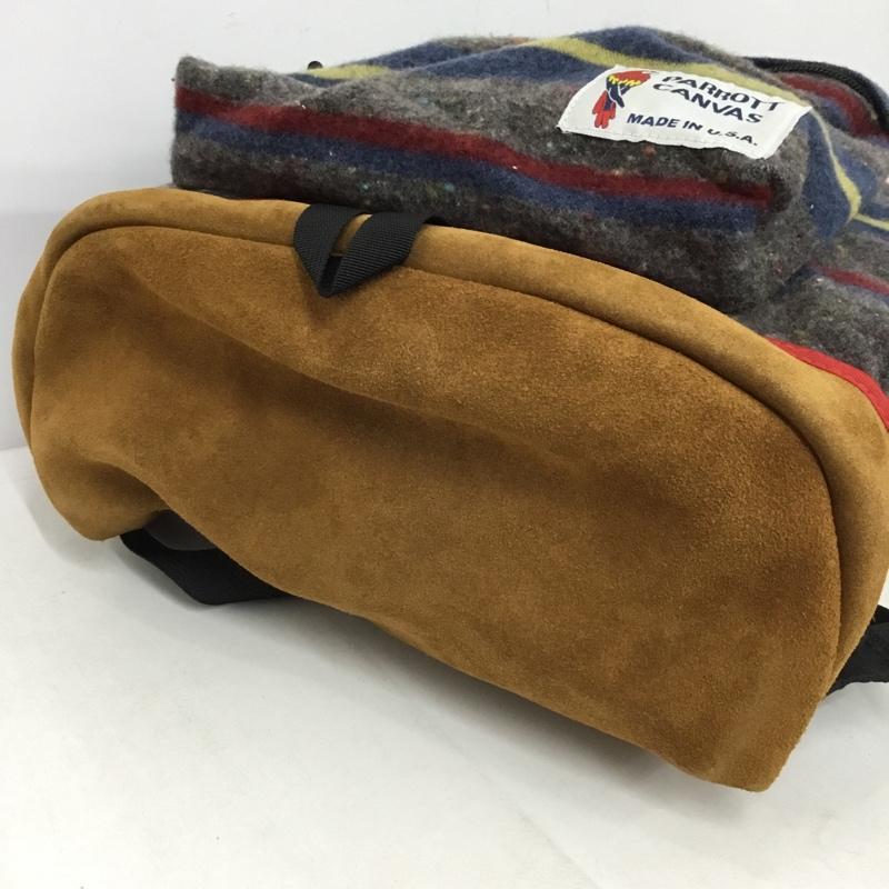 パロットキャンバス PARROTT CANVAS リュックサック、デイパック リュックサック、デイバッグ 総柄 マルチカラー / マルチカラー /  メンズ USED 古着 中古 10148463