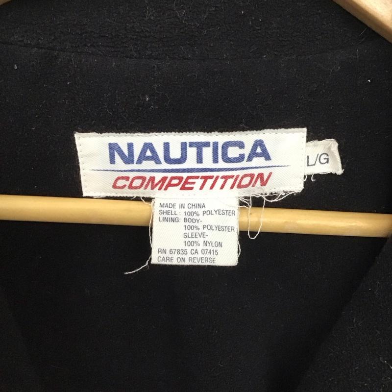 ノーティカ NAUTICA ジャケット、上着 ジャンパー、ブルゾン ジップアップジャケット ナイロンジャケット アウター L ロゴ、文字 灰 / グレー /  メンズ USED 古着 中古 10148484