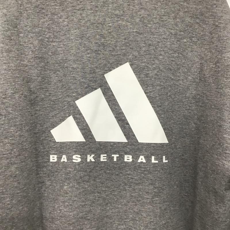 アディダス adidas トレーナー 長袖 長袖トレーナー スウェット スタンドネック XS 無地 灰 / グレー /  メンズ USED 古着 中古 10148490
