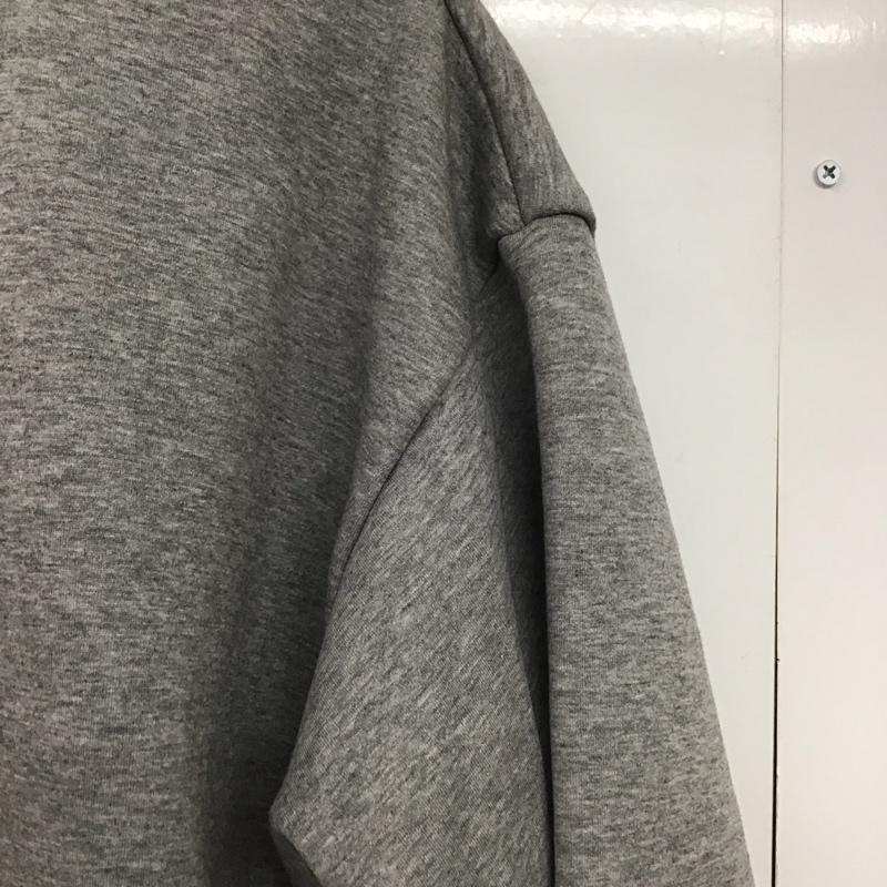 アディダス adidas トレーナー 長袖 長袖トレーナー スウェット スタンドネック XS 無地 灰 / グレー /  メンズ USED 古着 中古 10148490