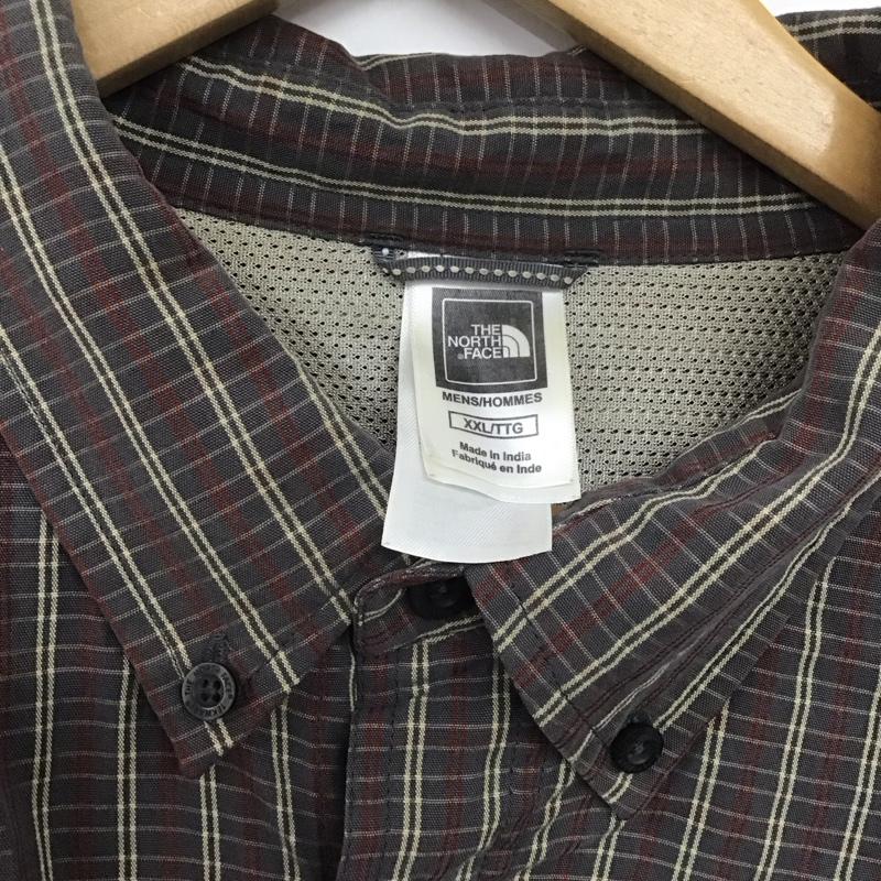 ザノースフェイス THE NORTH FACE シャツ、ブラウス 長袖 長袖シャツ チェックシャツ カラーシャツ ボタンダウンシャツ XXL チェック マルチカラー / マルチカラー /  メンズ USED 古着 中古 10148492