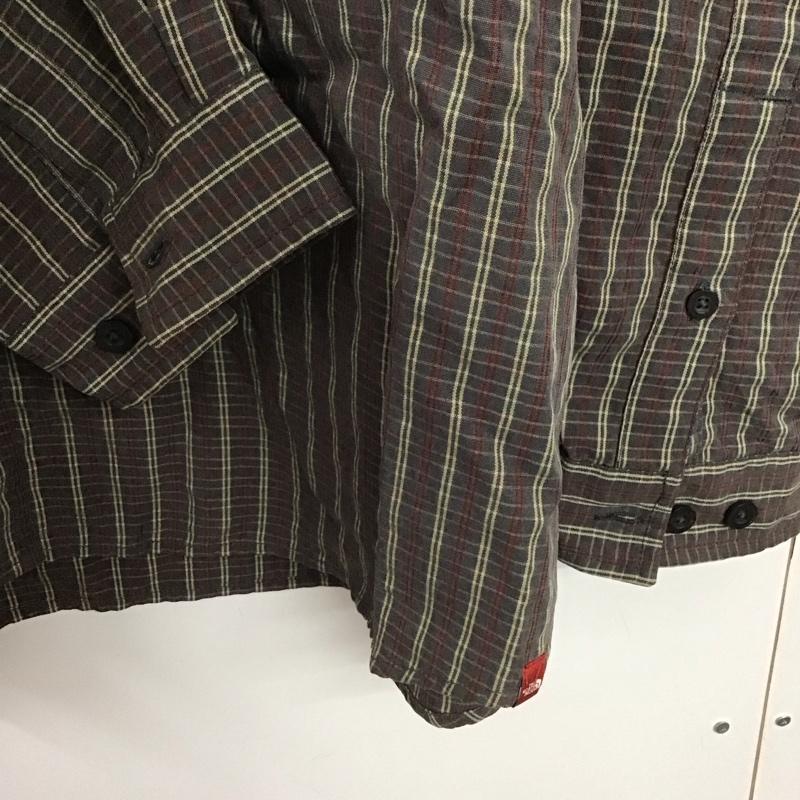 ザノースフェイス THE NORTH FACE シャツ、ブラウス 長袖 長袖シャツ チェックシャツ カラーシャツ ボタンダウンシャツ XXL チェック マルチカラー / マルチカラー /  メンズ USED 古着 中古 10148492