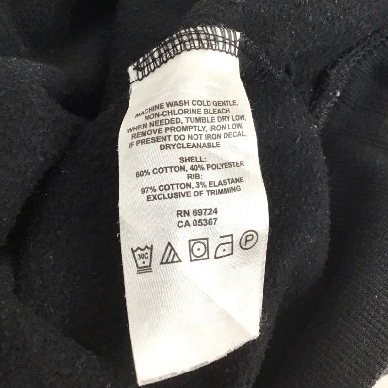 コロンビア Columbia トレーナー 長袖 長袖トレーナー スウェット スタンドネック XL ロゴ、文字 黒 / ブラック /  メンズ USED 古着 中古 10148494