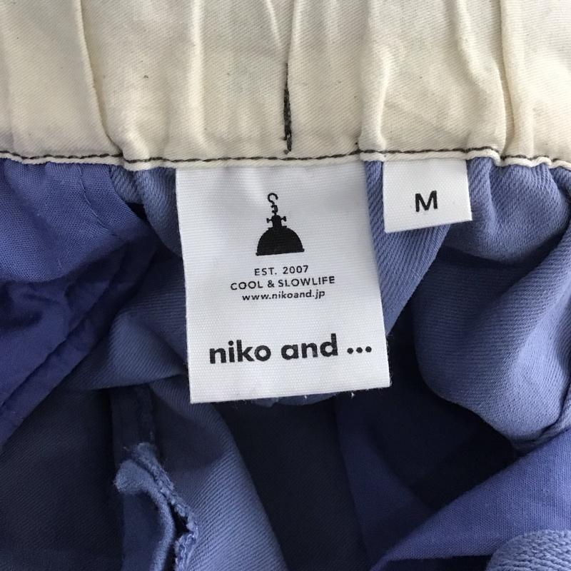 ニコアンド niko and... パンツ ワークパンツ、ペインターパンツ nkn26509ad M 無地 水色 / ライトブルー /  レディース USED 古着 中古 10148498