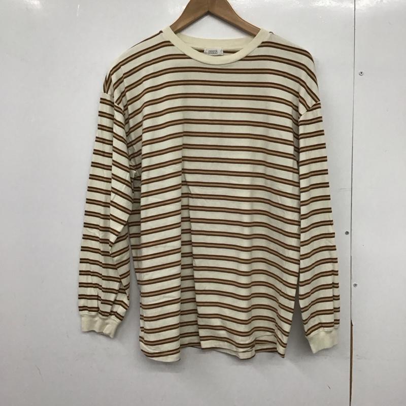 ローリーズファーム LOWRYS FARM Tシャツ 長袖 FREE ボーダー柄 マルチカラー / マルチカラー /  レディース USED 古着 中古 10148508