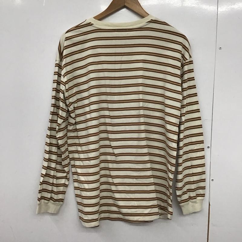 ローリーズファーム LOWRYS FARM Tシャツ 長袖 FREE ボーダー柄 マルチカラー / マルチカラー /  レディース USED 古着 中古 10148508