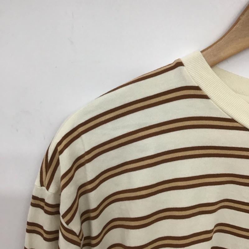 ローリーズファーム LOWRYS FARM Tシャツ 長袖 FREE ボーダー柄 マルチカラー / マルチカラー /  レディース USED 古着 中古 10148508