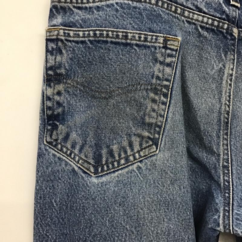 カーハート Carhartt パンツ デニム、ジーンズ デニムパンツ ワイドパンツ カジュアルパンツ 36 無地 インディゴ / インディゴ /  メンズ USED 古着 中古 10148521
