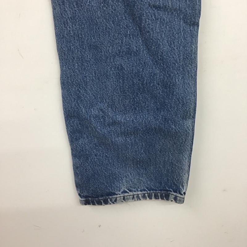 カーハート Carhartt パンツ デニム、ジーンズ デニムパンツ ワイドパンツ カジュアルパンツ 36 無地 インディゴ / インディゴ /  メンズ USED 古着 中古 10148521
