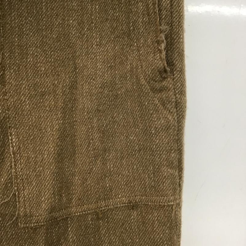 アンユーズド UNUSED パンツ ワークパンツ、ペインターパンツ ワイドパンツ カジュアルパンツ ワークパンツ 3 無地 ベージュ / ベージュ /  メンズ USED 古着 中古 10148531