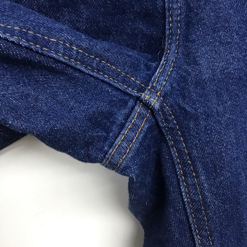 カーハート Carhartt パンツ デニム、ジーンズ デニムパンツ ワイドパンツ カジュアルパンツ 36 無地 インディゴ / インディゴ /  メンズ USED 古着 中古 10148532