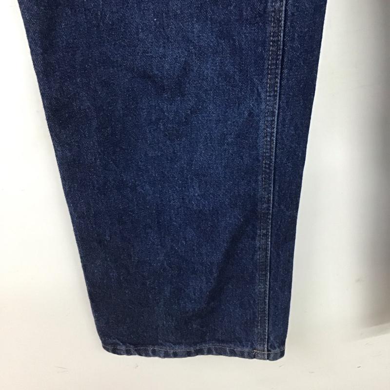 カーハート Carhartt パンツ デニム、ジーンズ デニムパンツ ワイドパンツ カジュアルパンツ 36 無地 インディゴ / インディゴ /  メンズ USED 古着 中古 10148532