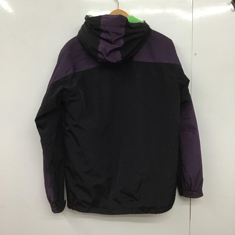 コロンビア Columbia ジャケット、上着 ジャンパー、ブルゾン 208 pm3534 内ボアジャケット アウター L ロゴ、文字 黒 / ブラック /  メンズ USED 古着 中古 10148533