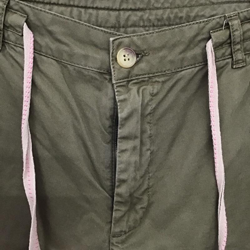 ザラベーシック ZARA BASIC パンツ ワークパンツ、ペインターパンツ ワイドパンツ カジュアルパンツ ワークパンツ 40 無地 カーキ / カーキ /  メンズ USED 古着 中古 10148536