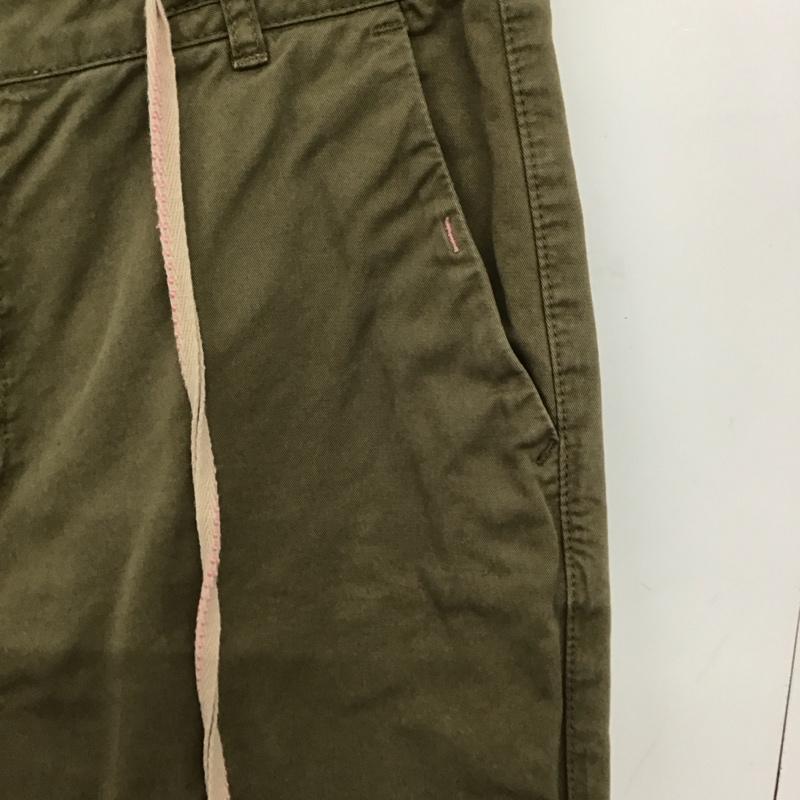 ザラベーシック ZARA BASIC パンツ ワークパンツ、ペインターパンツ ワイドパンツ カジュアルパンツ ワークパンツ 40 無地 カーキ / カーキ /  メンズ USED 古着 中古 10148536