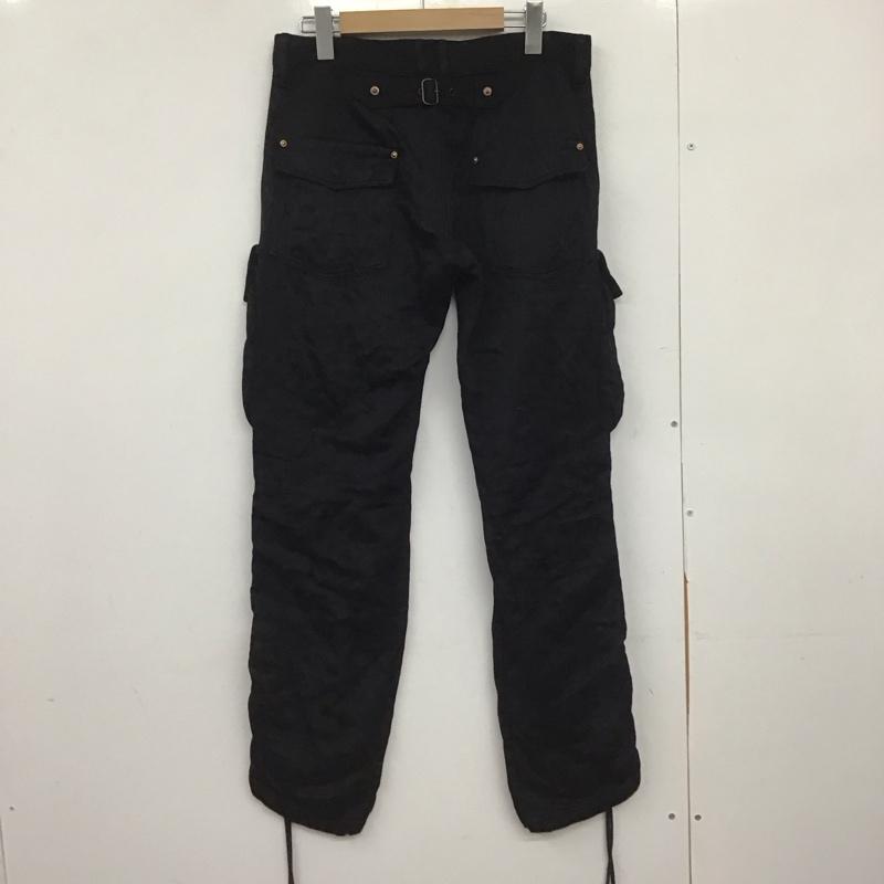 ハルプ HALB パンツ ワークパンツ、ペインターパンツ 5947303-1 カーゴパンツ S 無地 黒 / ブラック /  メンズ USED 古着 中古 10148537
