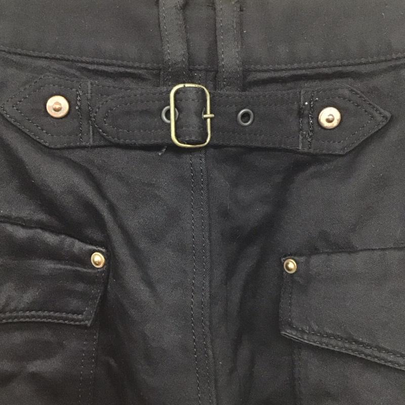 ハルプ HALB パンツ ワークパンツ、ペインターパンツ 5947303-1 カーゴパンツ S 無地 黒 / ブラック /  メンズ USED 古着 中古 10148537