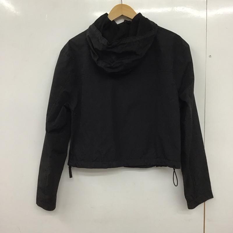 ナパビリ NAPAPIJRI パーカー 長袖 NP19SWNOYINU アノラックパーカー S ロゴ、文字 黒 / ブラック /  レディース USED 古着 中古 10148540