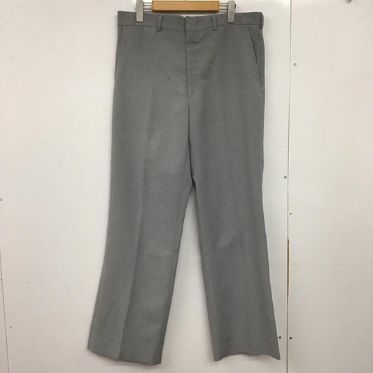 シアーズ SEARS パンツ スラックス スラックスパンツ ワイドパンツ センタータックパンツ 70s 36 無地 灰 / グレー /  メンズ USED 古着 中古 10148550