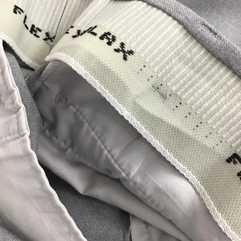 シアーズ SEARS パンツ スラックス スラックスパンツ ワイドパンツ センタータックパンツ 70s 36 無地 灰 / グレー /  メンズ USED 古着 中古 10148550