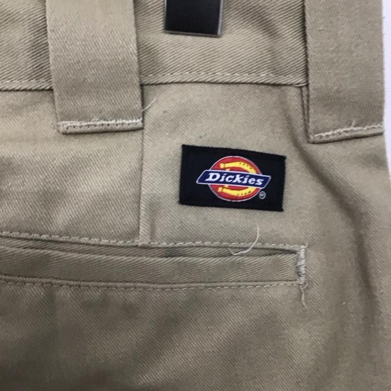 ディッキーズ Dickies パンツ ワークパンツ、ペインターパンツ カーゴパンツ ミリタリーパンツ ワイドパンツ 32インチ ロゴ、文字 ベージュ / ベージュ /  メンズ USED 古着 中古 10148553