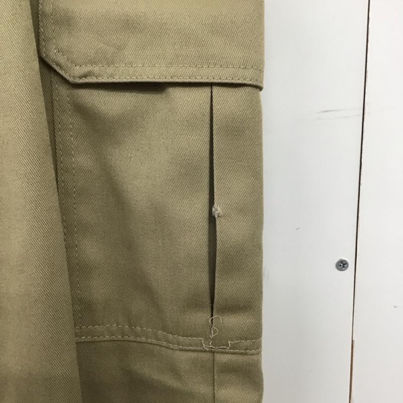 ディッキーズ Dickies パンツ ワークパンツ、ペインターパンツ カーゴパンツ ミリタリーパンツ ワイドパンツ 32インチ ロゴ、文字 ベージュ / ベージュ /  メンズ USED 古着 中古 10148553