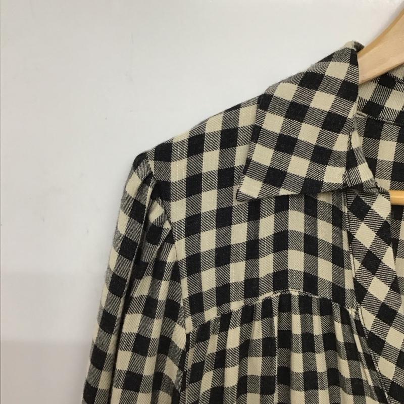 ザラ ZARA チュニック 長袖 S チェック マルチカラー / マルチカラー /  レディース USED 古着 中古 10148554