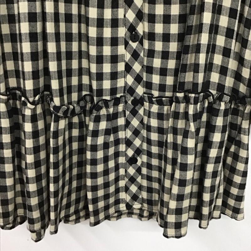 ザラ ZARA チュニック 長袖 S チェック マルチカラー / マルチカラー /  レディース USED 古着 中古 10148554