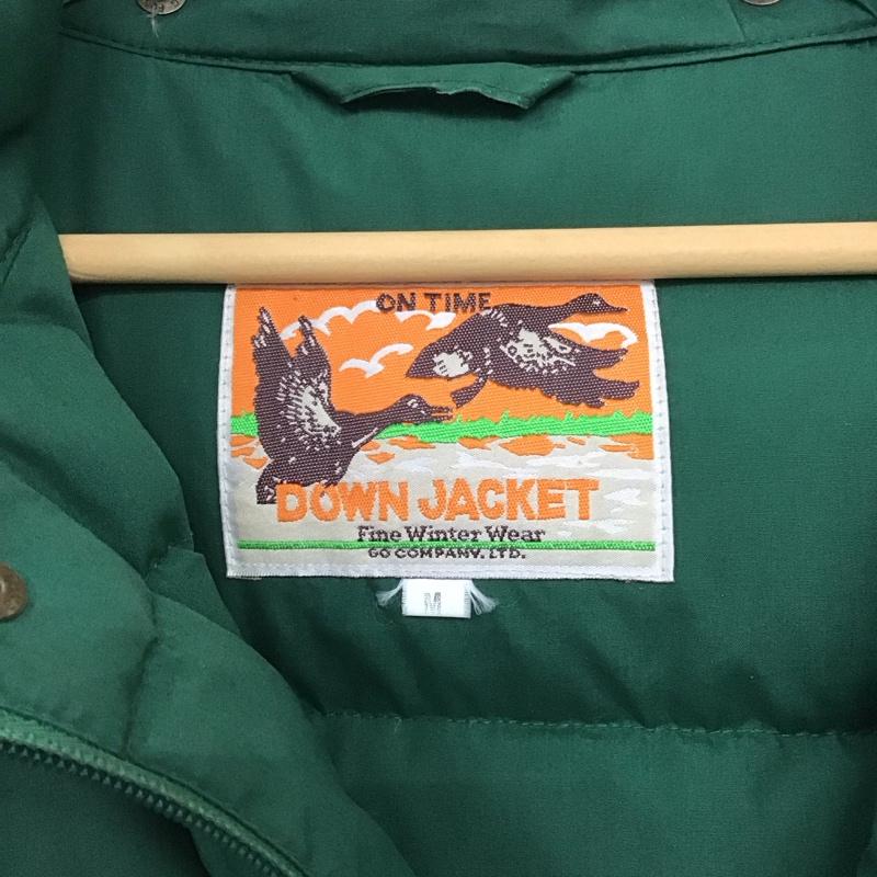 古着 USED ジャケット、上着 ジャンパー、ブルゾン ジップアップジャケット ナイロンジャケット アウター M 無地 緑 / グリーン /  メンズ USED 古着 中古 10148559