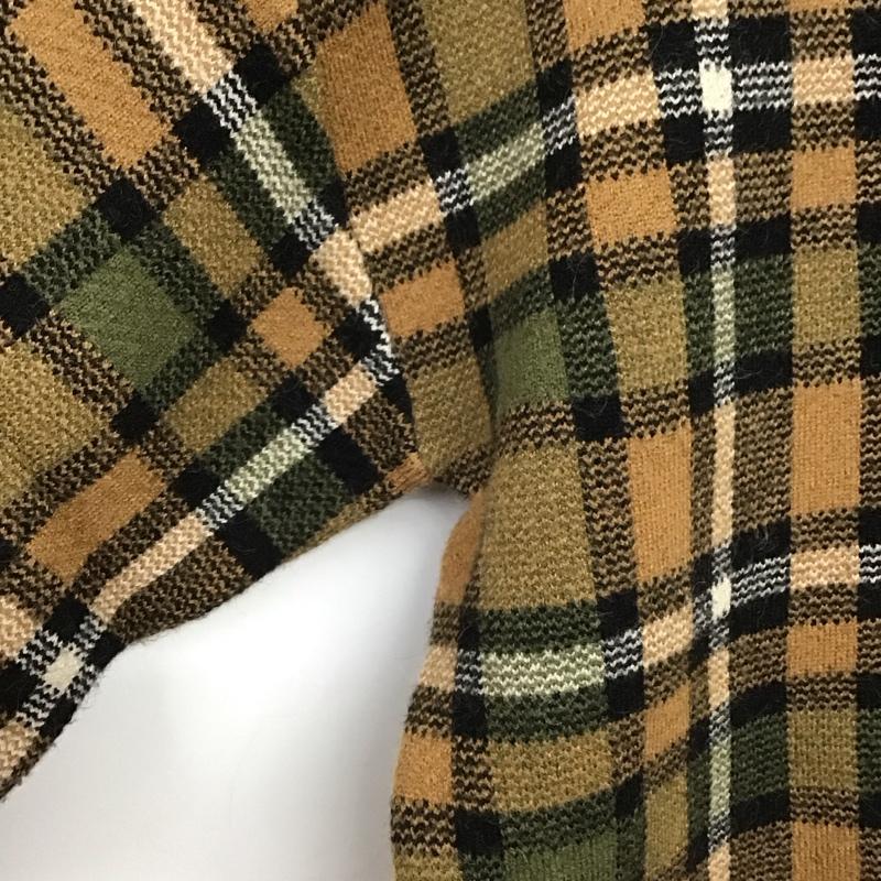 ザラ ZARA ニット、セーター 長袖 M チェック マルチカラー / マルチカラー /  レディース USED 古着 中古 10148561