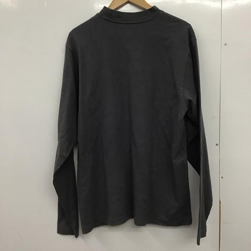 ギャップ GAP カットソー 長袖 長袖カットソー 無地カットソー クルーネック yeezy S 無地 灰 / グレー /  メンズ USED 古着 中古 10148571