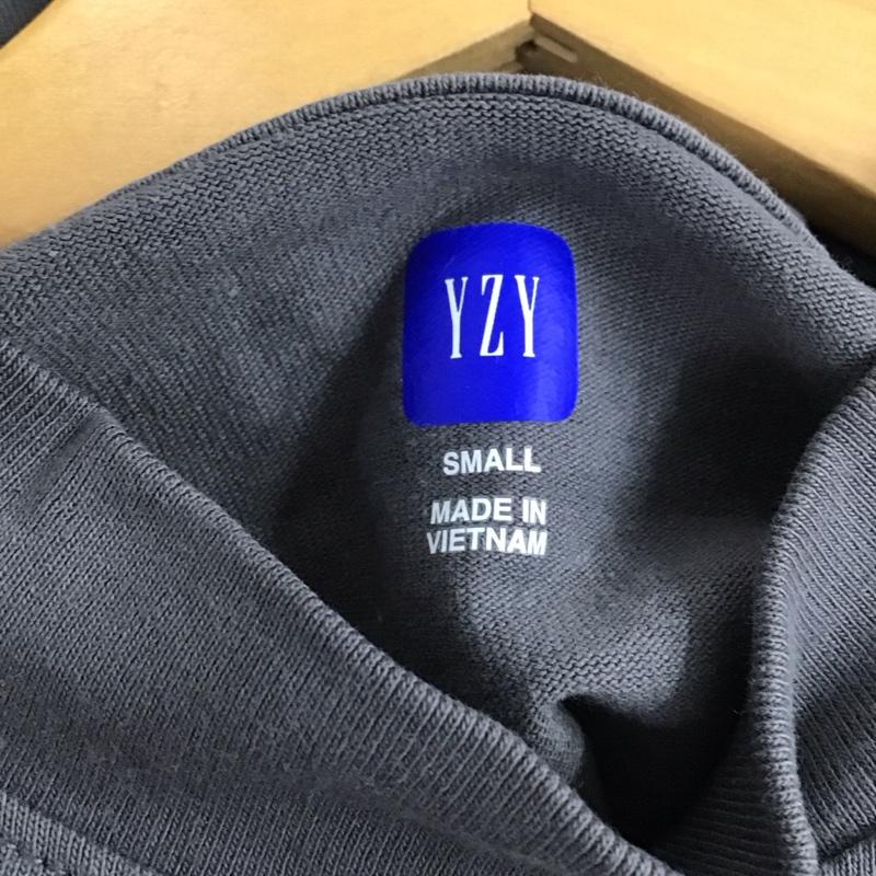 ギャップ GAP カットソー 長袖 長袖カットソー 無地カットソー クルーネック yeezy S 無地 灰 / グレー /  メンズ USED 古着 中古 10148571