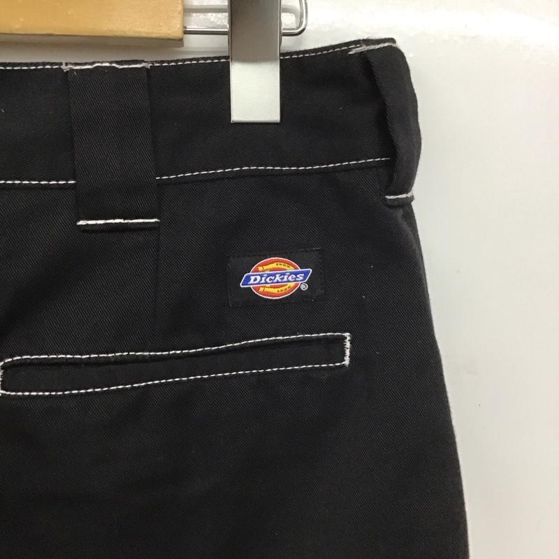 リドム LIDnM パンツ ワークパンツ、ペインターパンツ 184m40ld01 ストレートパンツ デッキーズ L ロゴ、文字 黒 / ブラック /  メンズ USED 古着 中古 10148581