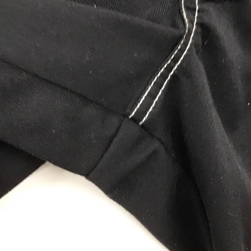 リドム LIDnM パンツ ワークパンツ、ペインターパンツ 184m40ld01 ストレートパンツ デッキーズ L ロゴ、文字 黒 / ブラック /  メンズ USED 古着 中古 10148581