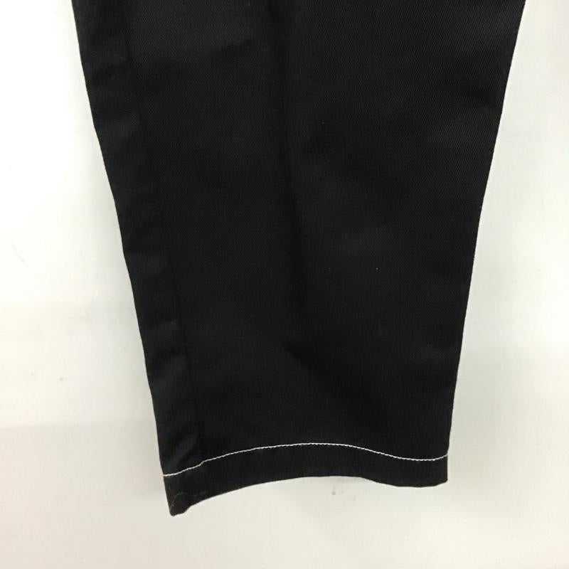 リドム LIDnM パンツ ワークパンツ、ペインターパンツ 184m40ld01 ストレートパンツ デッキーズ L ロゴ、文字 黒 / ブラック /  メンズ USED 古着 中古 10148581