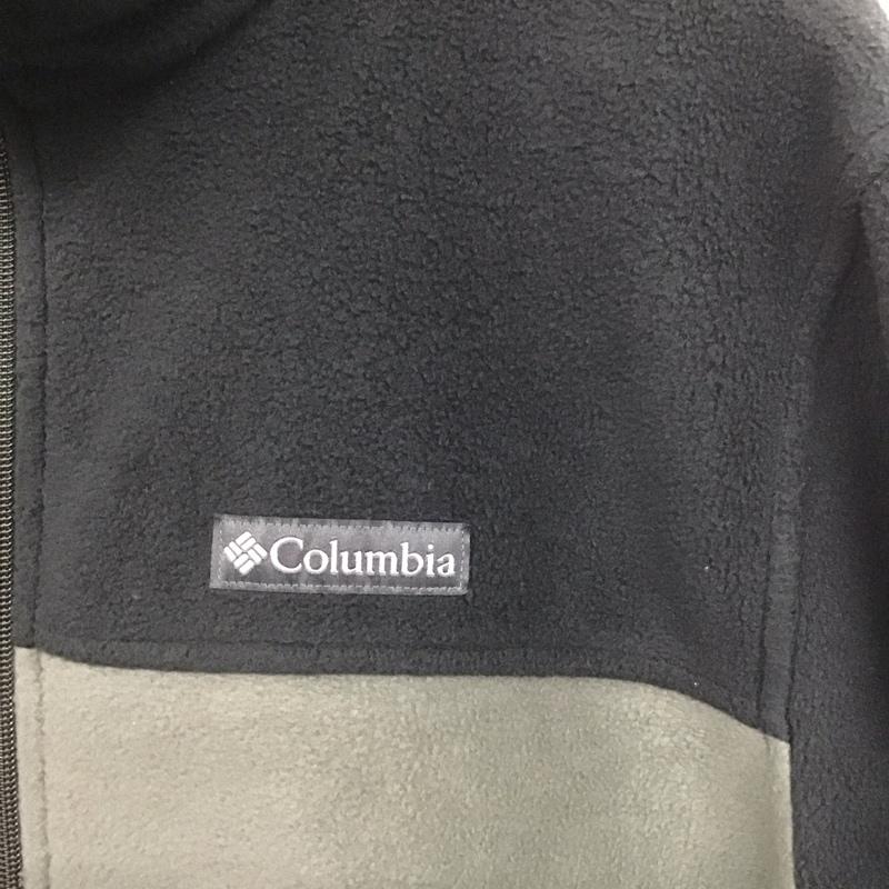 コロンビア Columbia ジャケット、上着 ジャンパー、ブルゾン 224 we3220 スティーンズマウンテンジップジャケット フリースジャケット XL ロゴ、文字 ダークグレー / ダークグレー /  メンズ USED 古着 中古 10148582