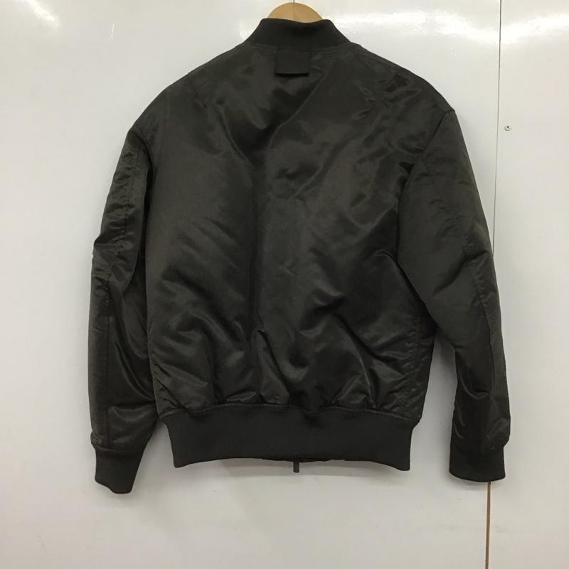 ユニクロ UNIQLO ジャケット、上着 ジャンパー、ブルゾン 311-445765 ハイブリッドダウン MA-1ブルゾン アウター XS 無地 カーキ / カーキ /  メンズ USED 古着 中古 10148584