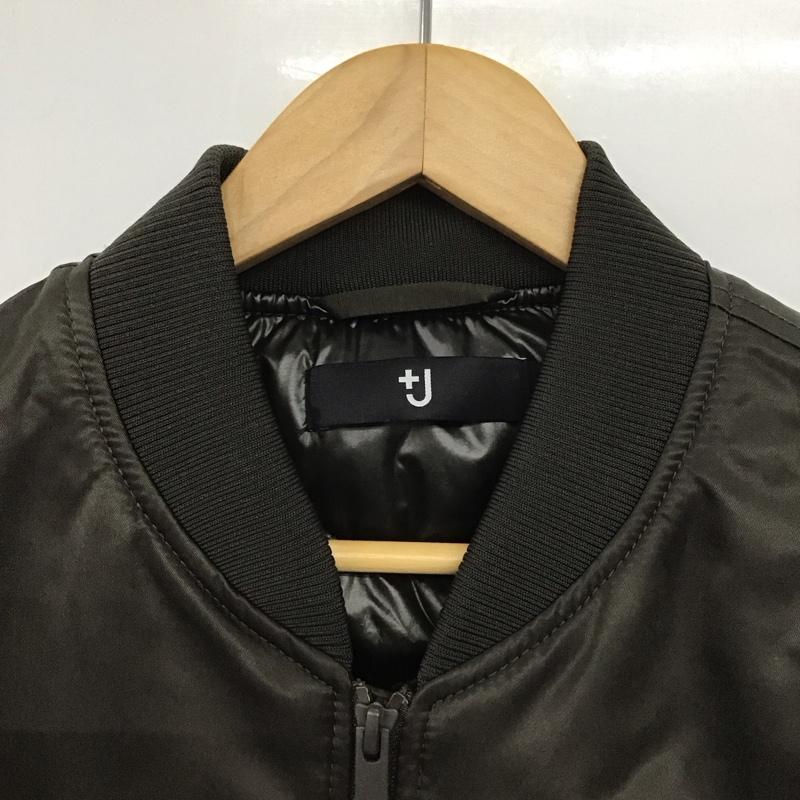 ユニクロ UNIQLO ジャケット、上着 ジャンパー、ブルゾン 311-445765 ハイブリッドダウン MA-1ブルゾン アウター XS 無地 カーキ / カーキ /  メンズ USED 古着 中古 10148584