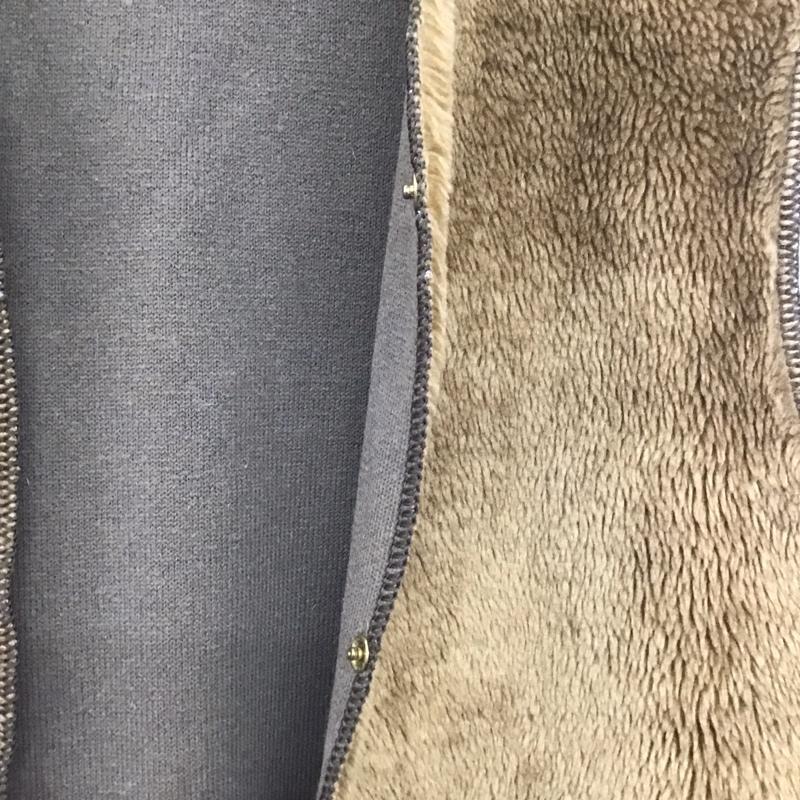 バーブァー Barbour ベスト ベスト ベスト ノースリーブカットソー 前ボタン ファー 無地 茶 / ブラウン /  メンズ USED 古着 中古 10148590