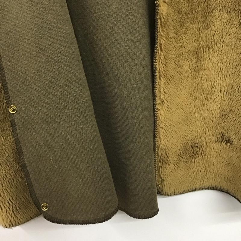 バーブァー Barbour ベスト ベスト ベスト ノースリーブカットソー 前ボタン ファー 無地 茶 / ブラウン /  メンズ USED 古着 中古 10148590