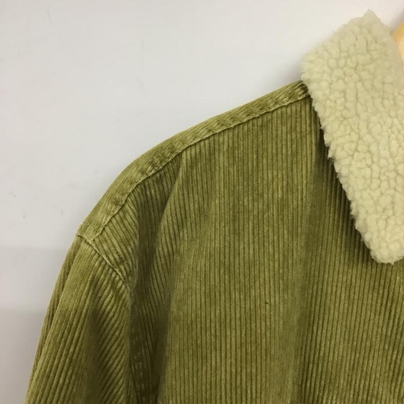 クイックシルバー Quiksilver ジャケット、上着 ジャケット、ブレザー コーデュロイジャケット S 無地 黄緑 / イエローグリーン /  レディース USED 古着 中古 10148593